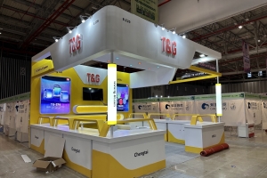 Thiết kế thi công gian hàng triển lãm Vietbuild 2023 - Gian hàng T&G