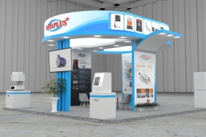 Thiết kế gian hàng hội nghị triển lãm Răng Hàm Mặt Haidec 2024 tại Hà Nội - Gian hàng Vitaplus