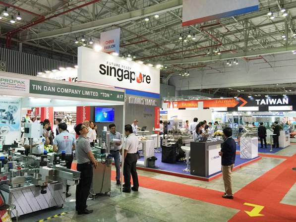 Thiết kế thi công gian hàng triển lãm Propak 2020 - Triển lãm ngành công nghiệp Thực phẩm, Nước uống và Dược phẩm tại Việt Nam