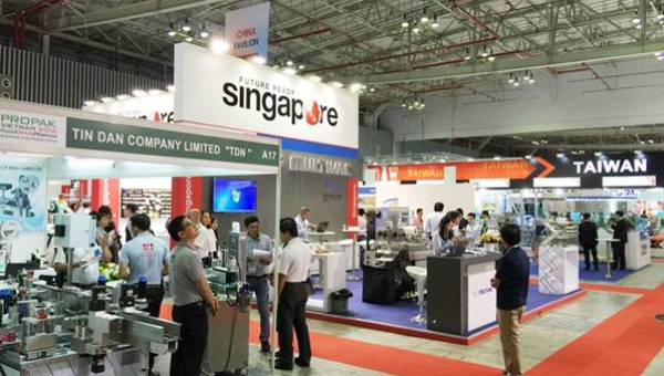 Thiết kế thi công gian hàng triển lãm Propak 2020 - Triển lãm ngành công nghiệp Thực phẩm, Nước uống và Dược phẩm tại Việt Nam