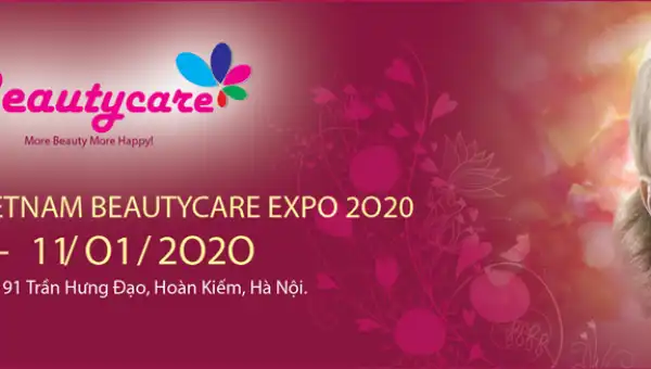 Thiết kế thi công gian hàng triển lãm Vietnam Beauty Care Expo 2020 tại Hà Nội