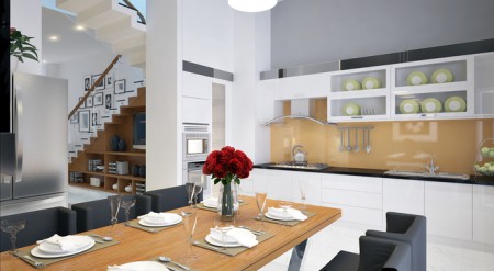 Cách phối màu giúp nhà rộng thoáng hơn 4