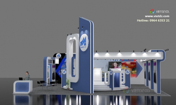 Gian hàng May 10 - Triển lãm Expo 2014