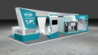 Thiết kế thi công triển lãm Cơ Điện Lạnh HVACR 2020 tại Hà Nội