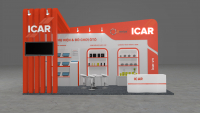 Thiết kế thi công gian hàng triển lãm Vietnam Motor Show 2019 - Gian hàng Icar