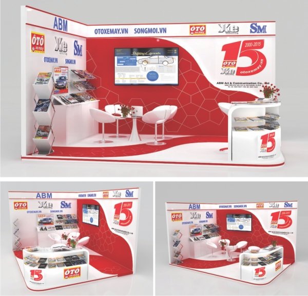 Gian hàng ABM - Triển lãm Vietnam Motor Show (VMS) 2016