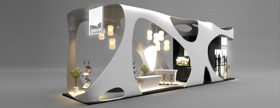 Cách trang trí gian hàng triển lãm hội chợ